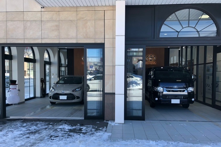 琴似支店_納車スペース